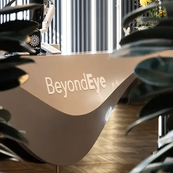 BeyondEye Praxis Empfang